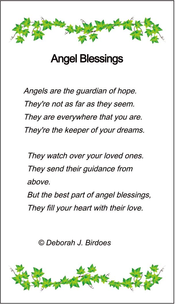 LM Antiqued, Angel Blessings, Rhodium Plated. Sterling Silver Pendant w/Created Sapphire Gemstone Heart & Accents and Pltd. SS Chain.-WH