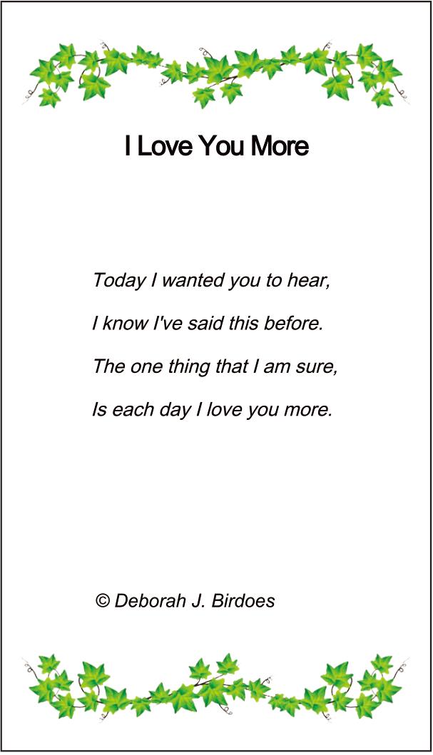 M I Love You More Heart Pendant; 14KT Gold Accented Sterling Silver w/Created Sapphires & SS Chain.