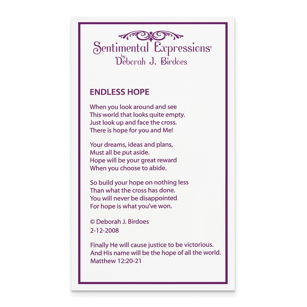 Poem card of Endless Hope