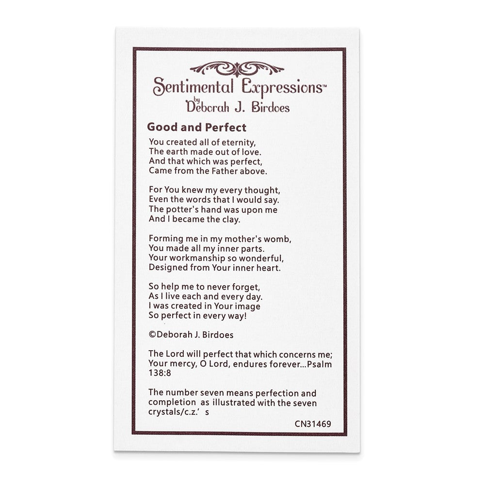 Poem card of Good and Perfect Cross