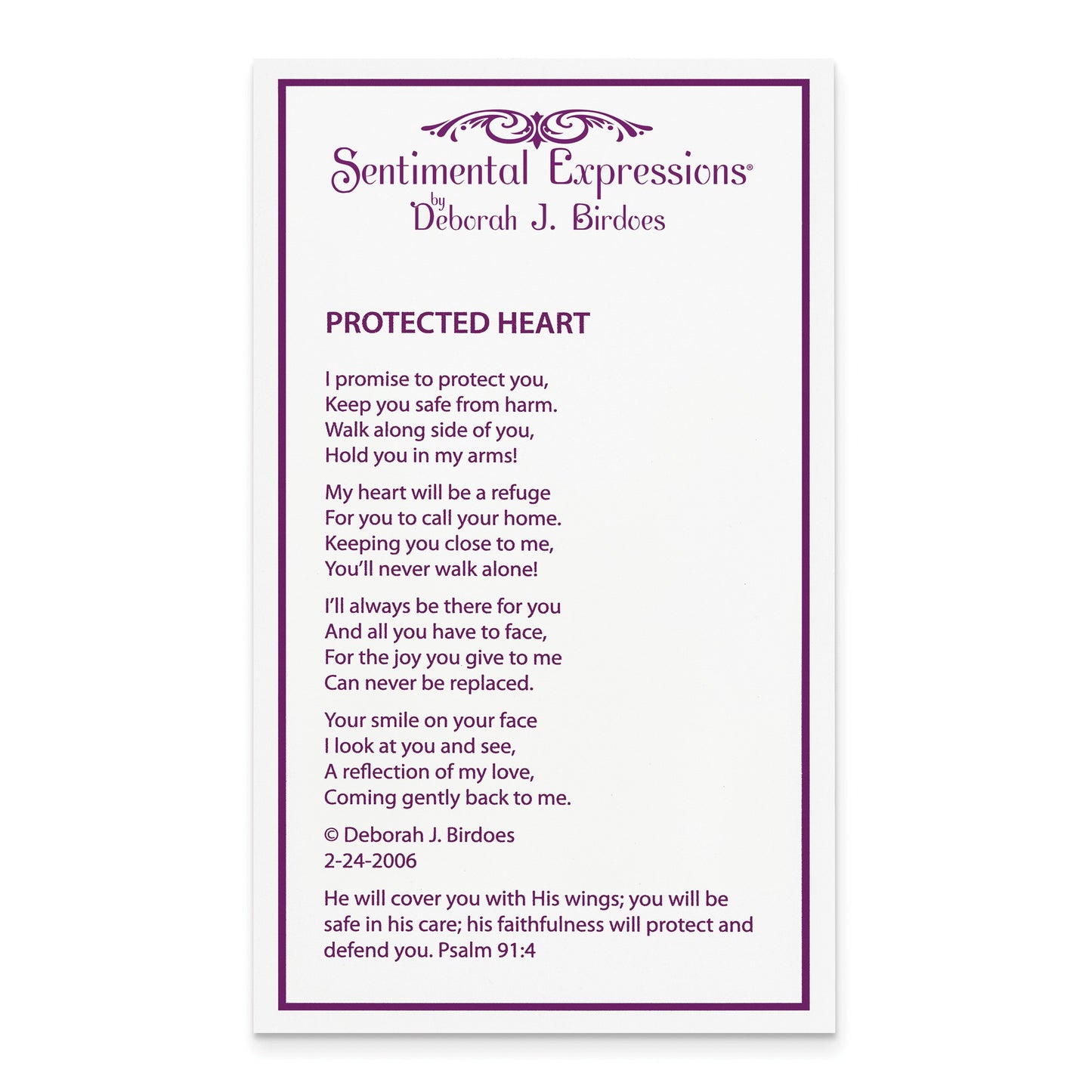 Protected Heart Pendant