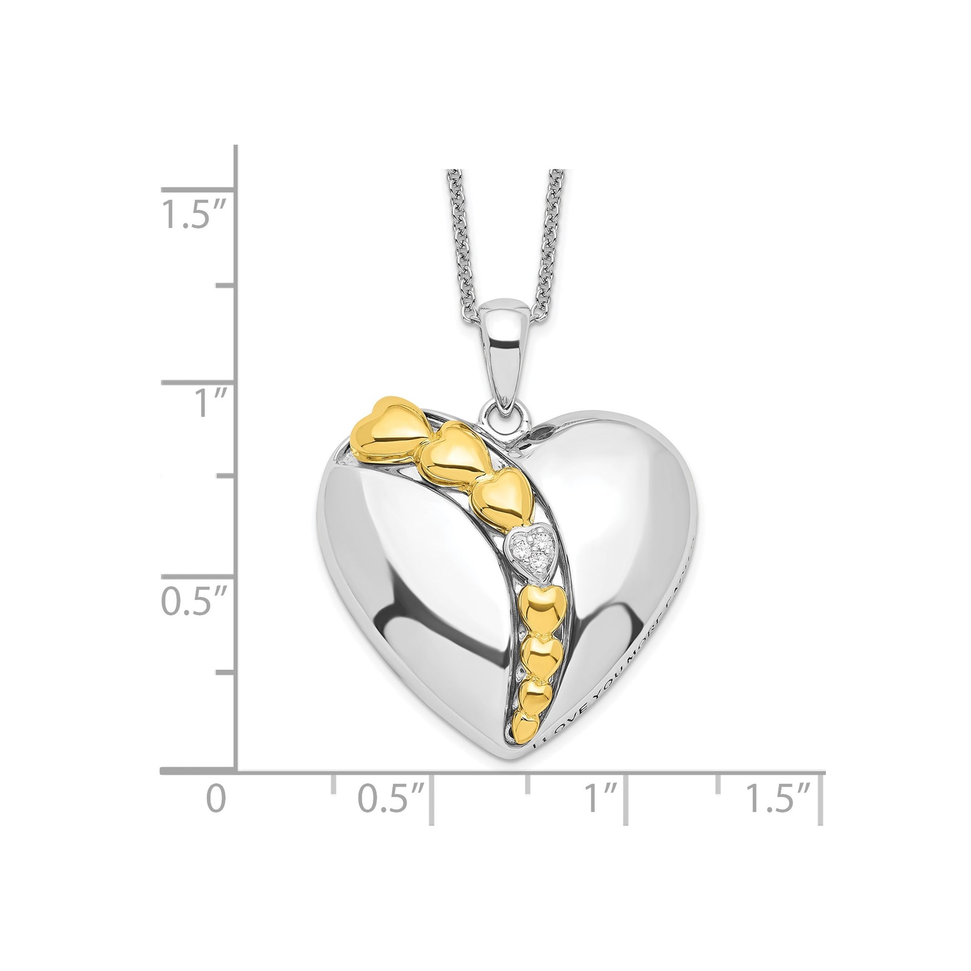 I Love You More Each Day Heart