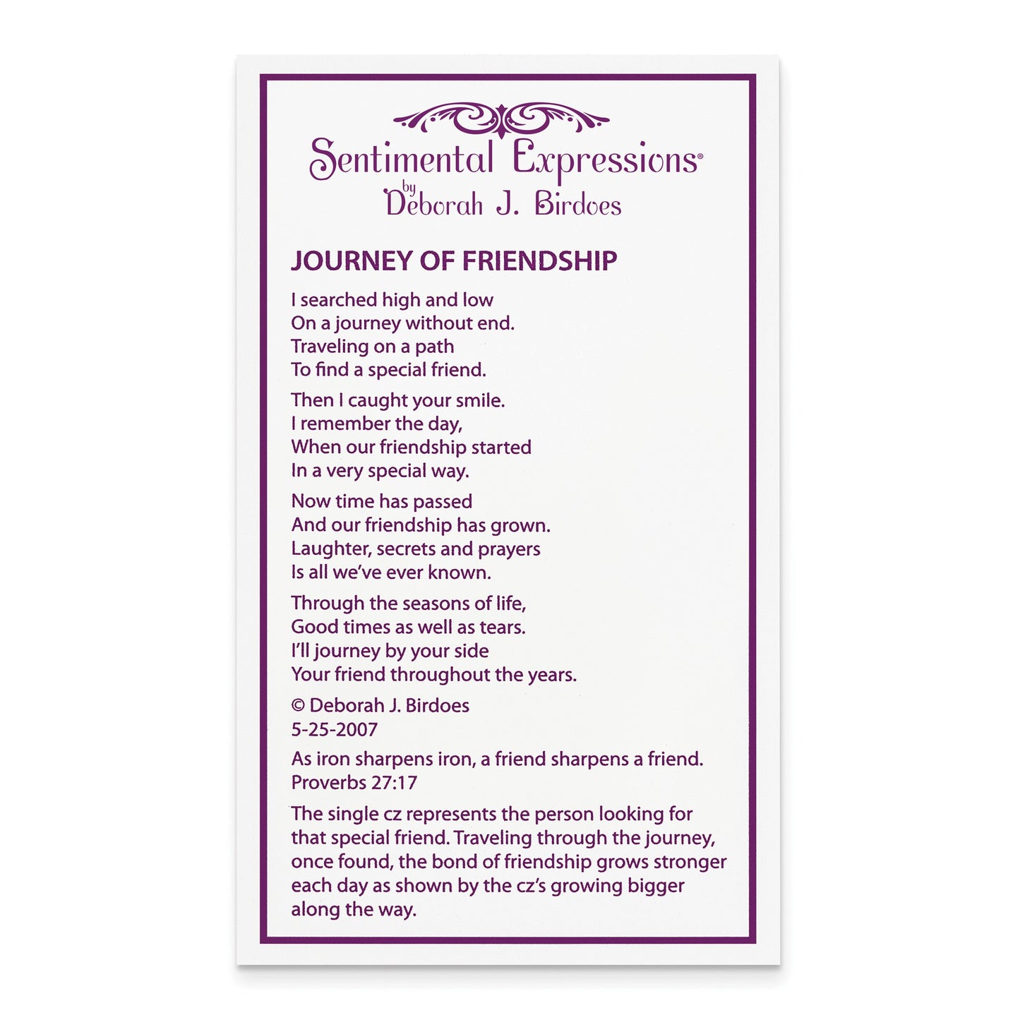 Journey of Friendship Pendant