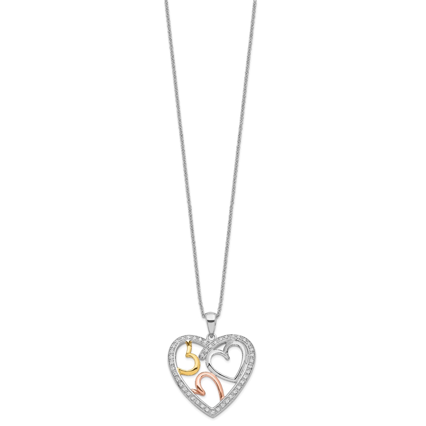 The Bond of Love Heart Pendant