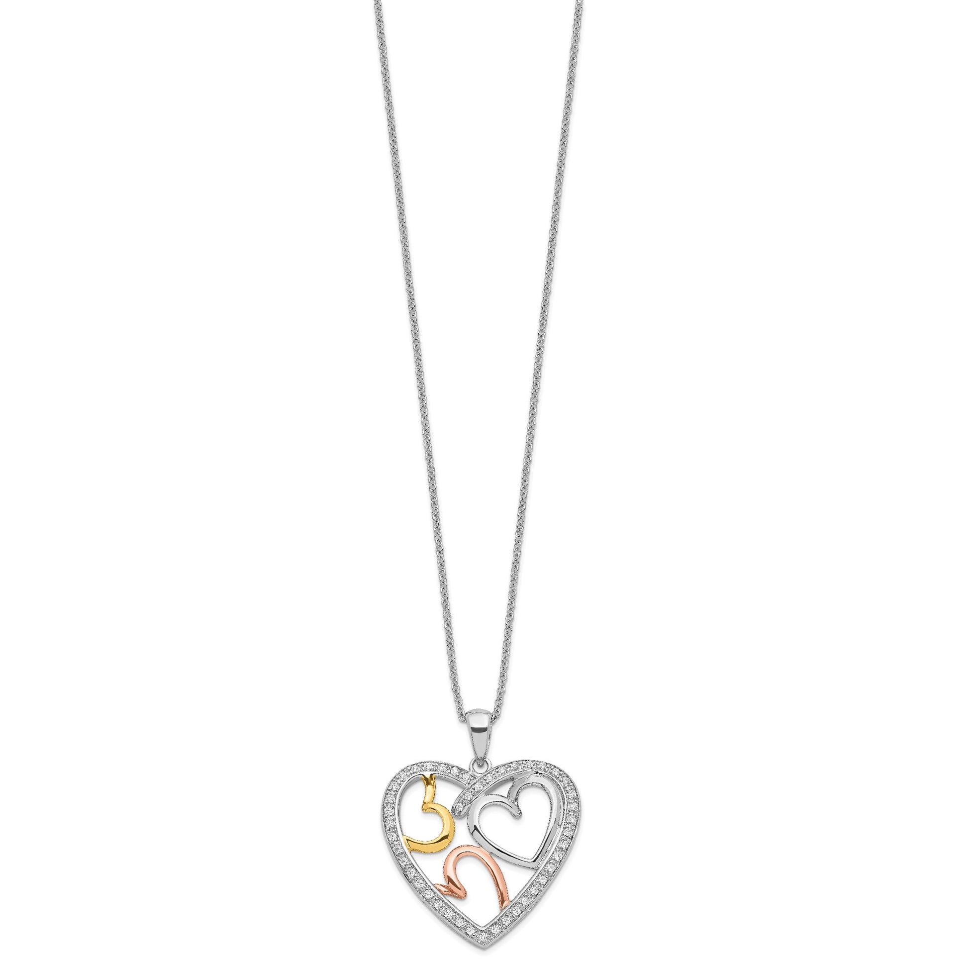 The Bond of Love Heart Pendant