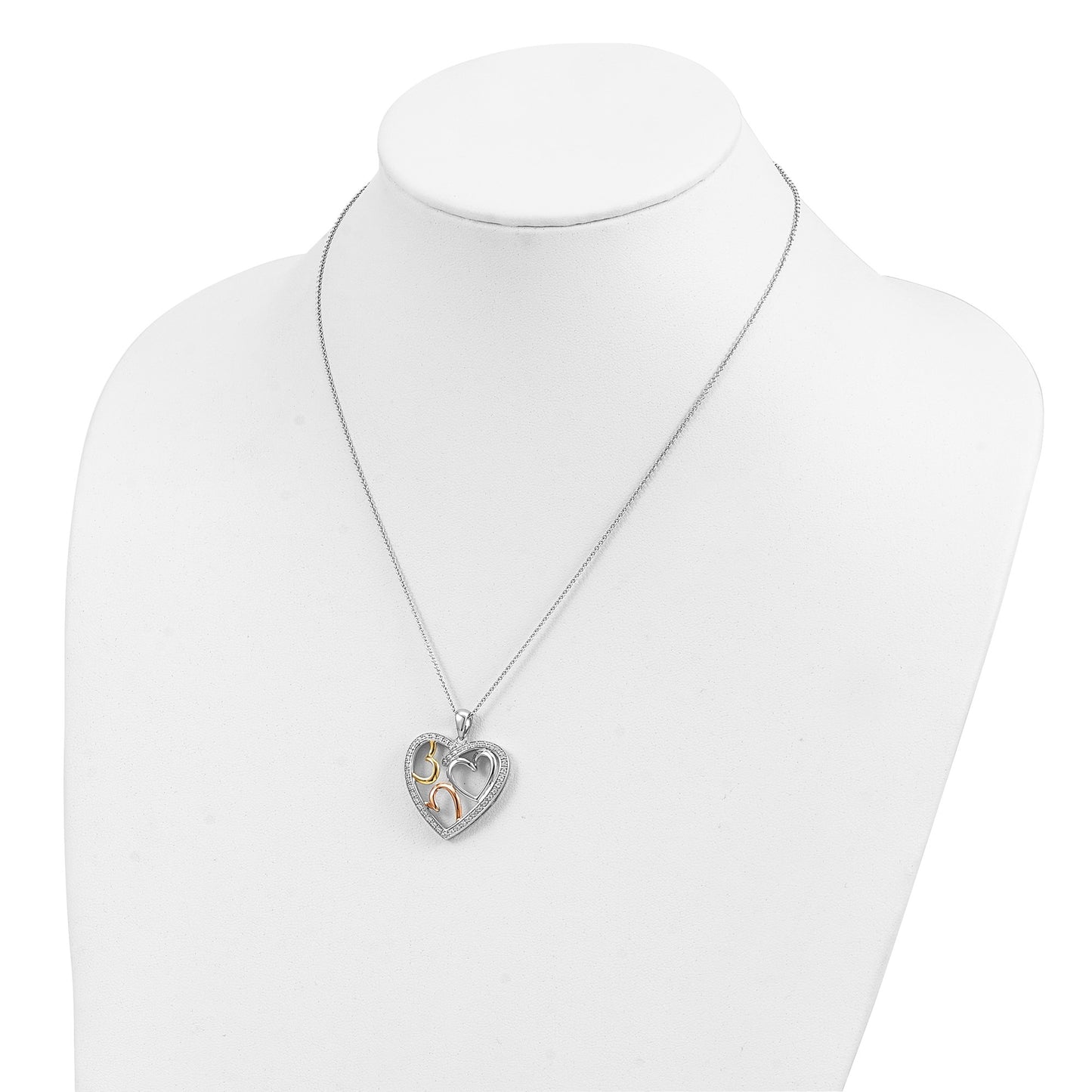 The Bond of Love Heart Pendant