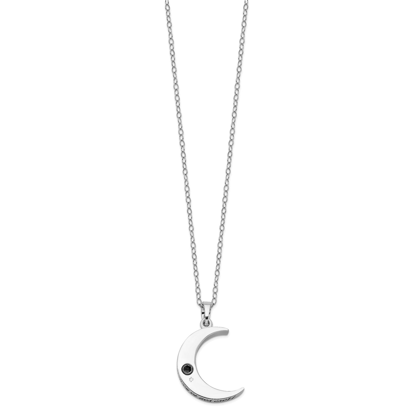 I Love You to Heaven and Back Moon Ash Holder