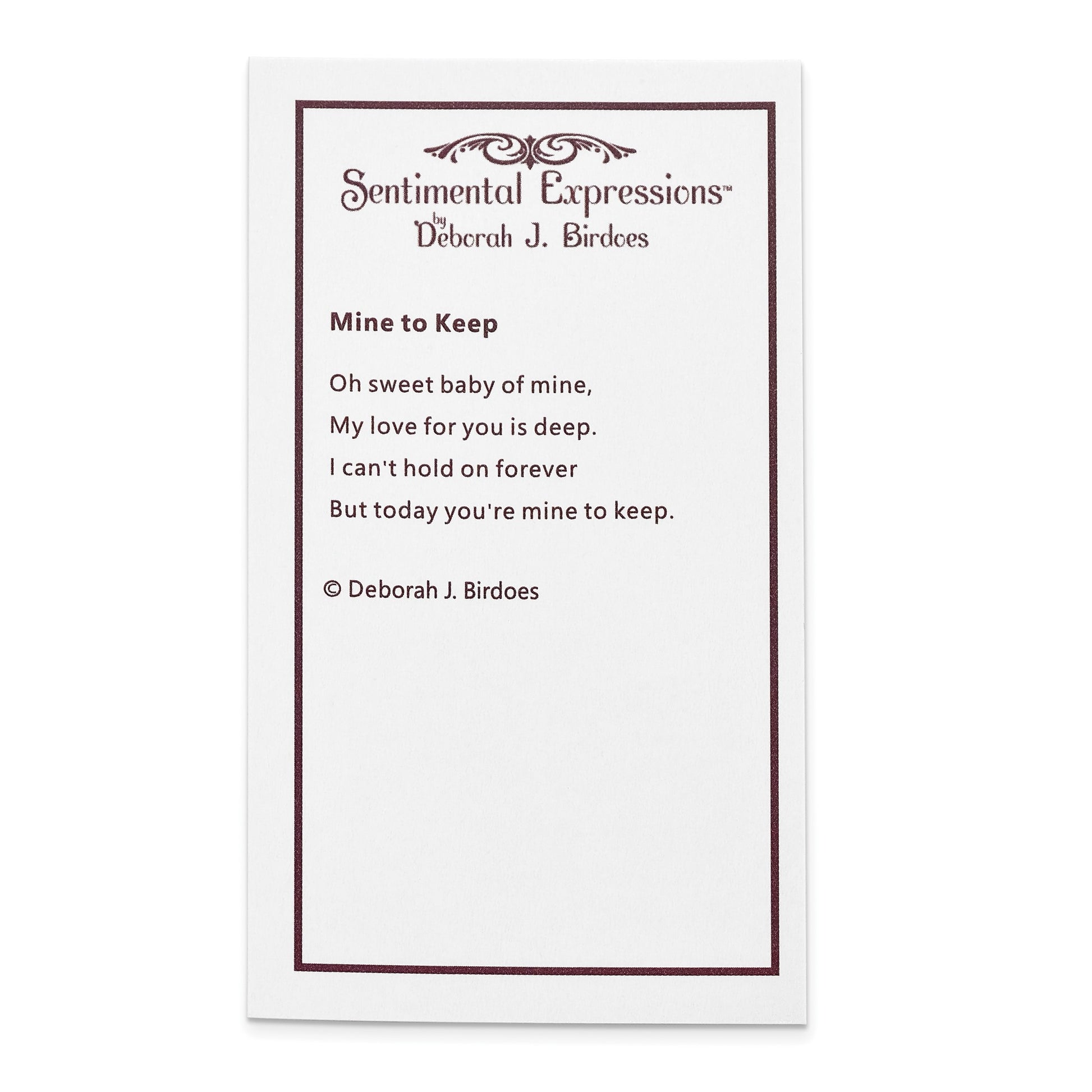 Mine To Keep Mom and Baby