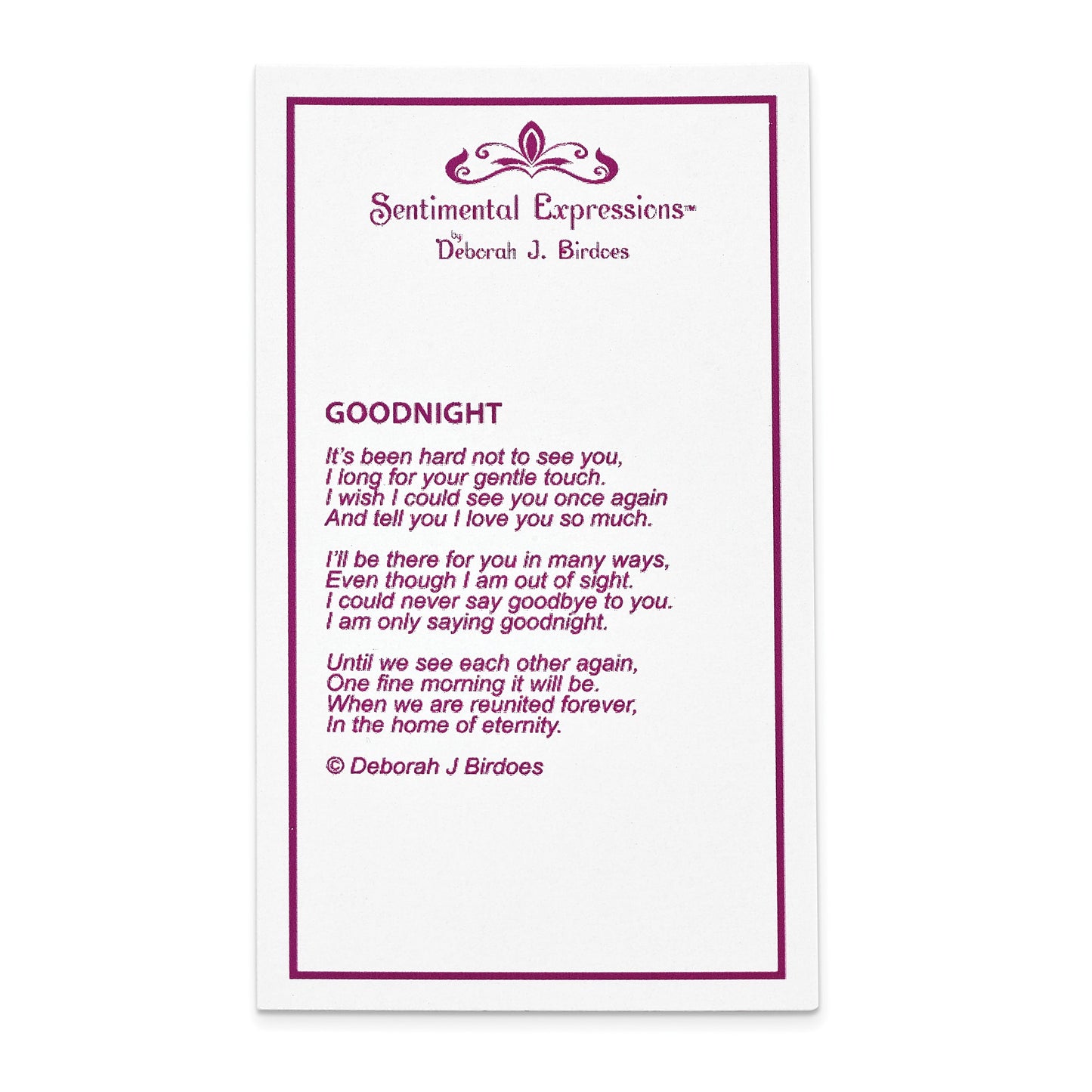 Goodnight Ash Holder