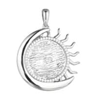 Moon & Sun Pendant - deborahjbirdoesdesigns
