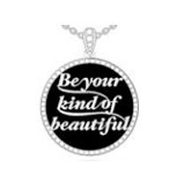 Be Your Kind Of Beautiful W/Moissanite Gemstone - deborahjbirdoesdesigns