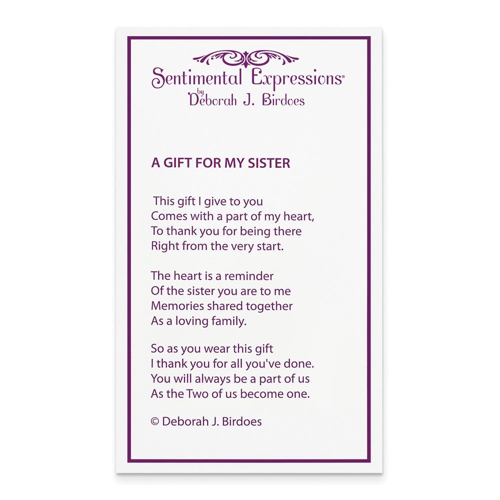 SS A Gift For My Sister For My Bridesmaid - deborahjbirdoesdesigns