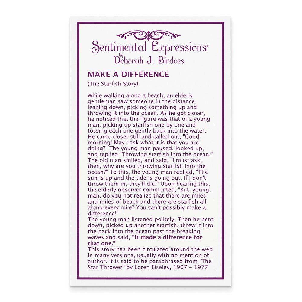 Make A Difference - deborahjbirdoesdesigns