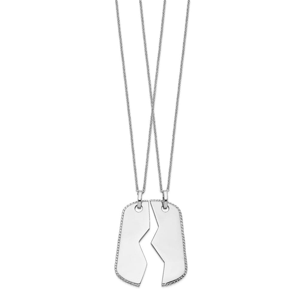 Military Dog Tag For Two - deborahjbirdoesdesigns