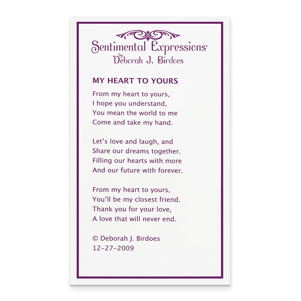 My Heart To Yours - deborahjbirdoesdesigns