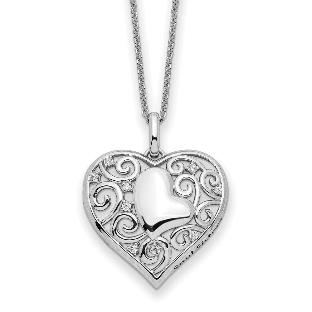 Antiqued Soul Sister Heart - deborahjbirdoesdesigns