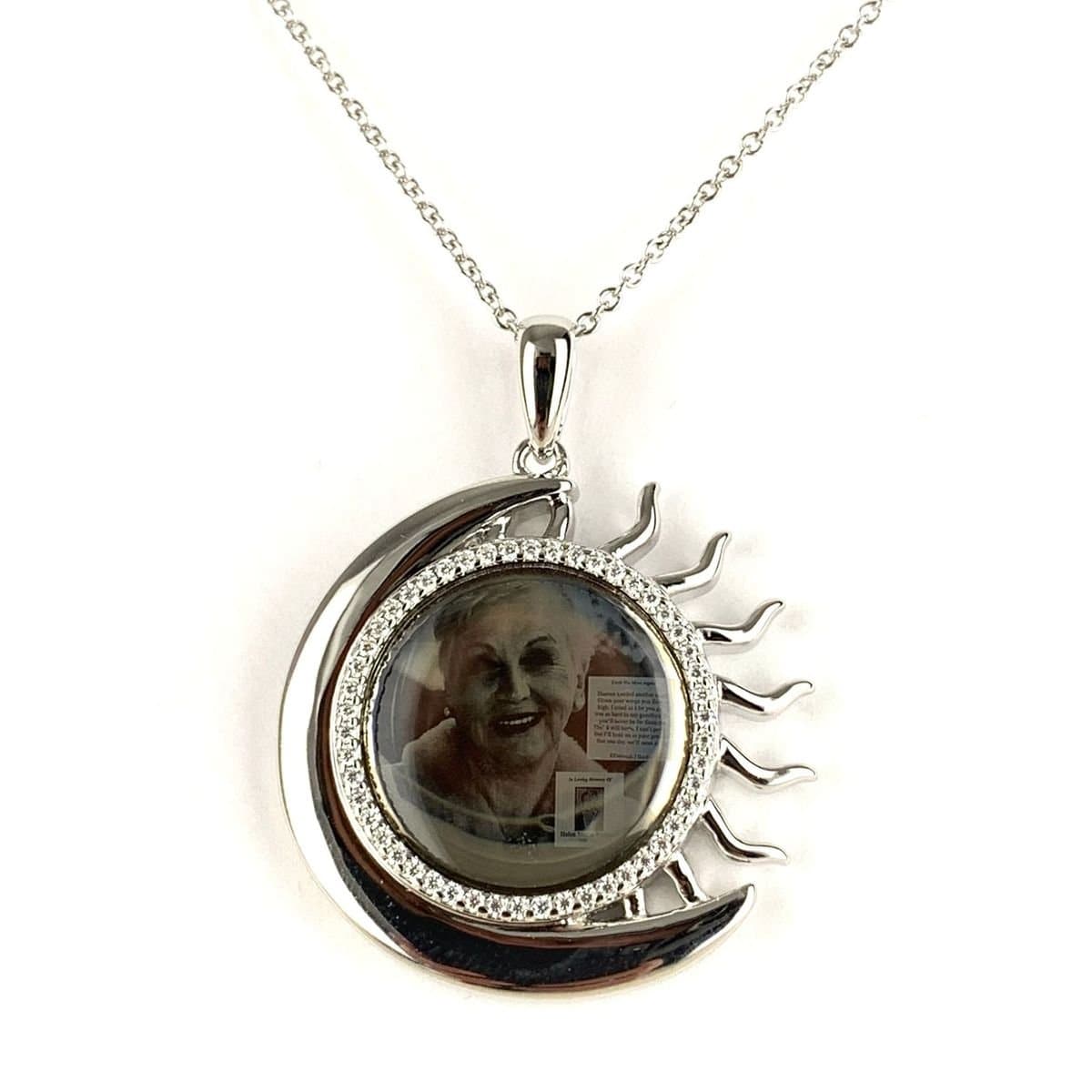 Moon & Sun Pendant - deborahjbirdoesdesigns