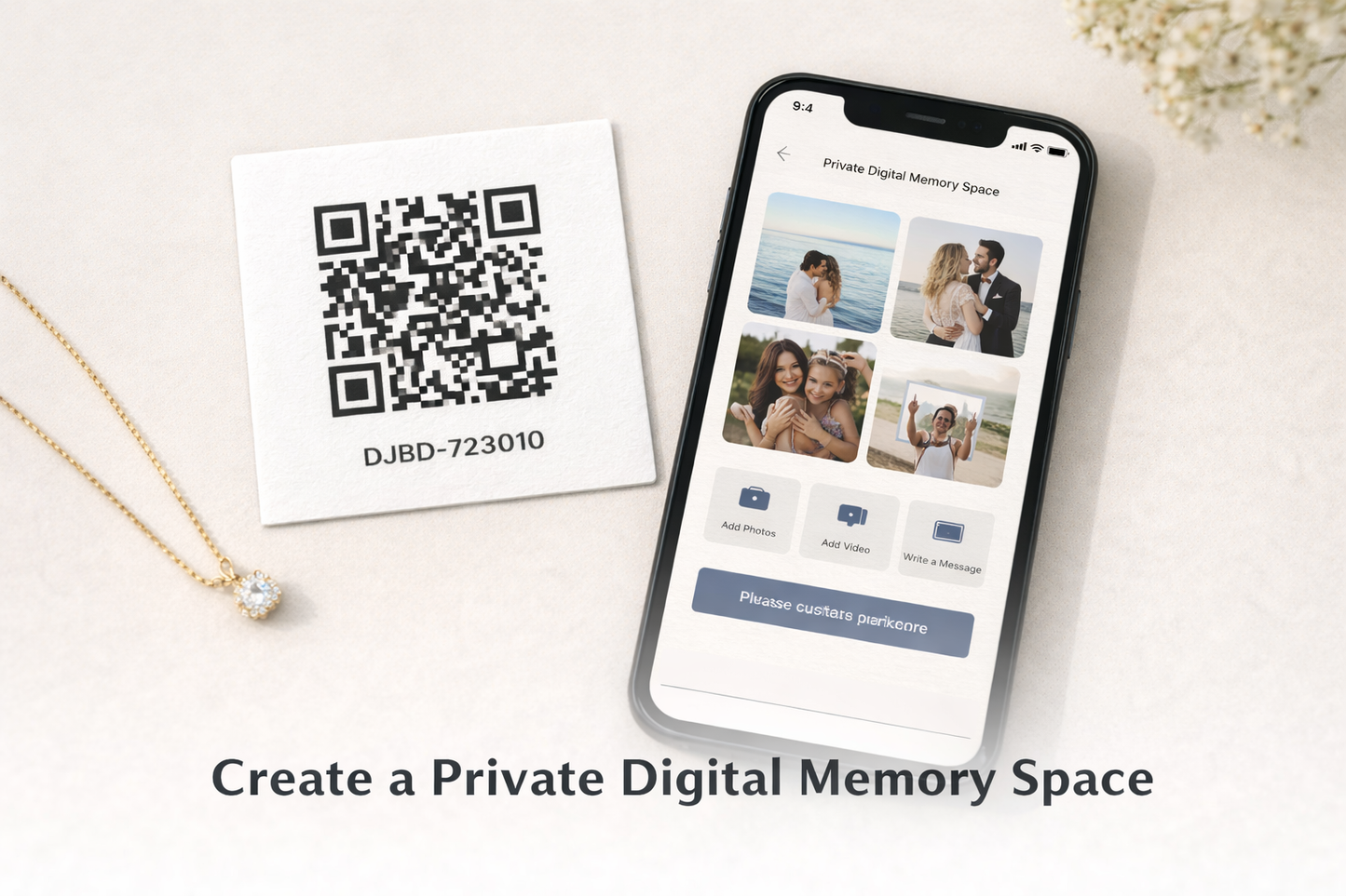 Custom QR Code Memory Space