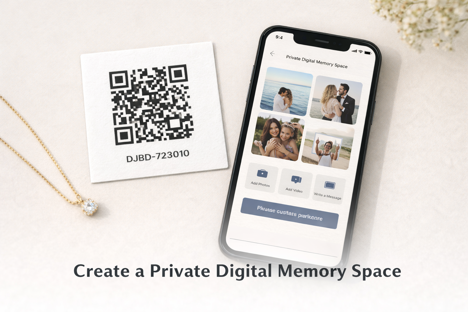 Custom QR Code Memory Space