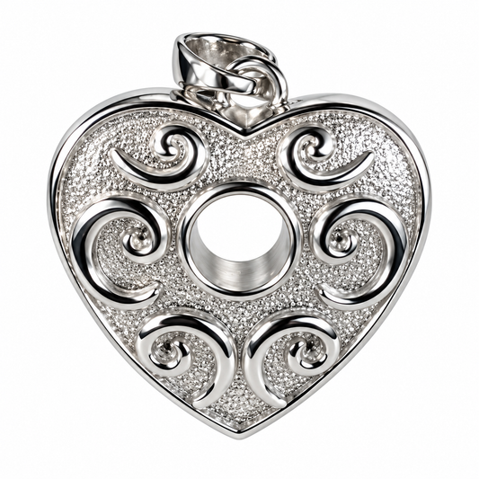 CC Hole In My Heart, Keepsake Ash Holder Pendant