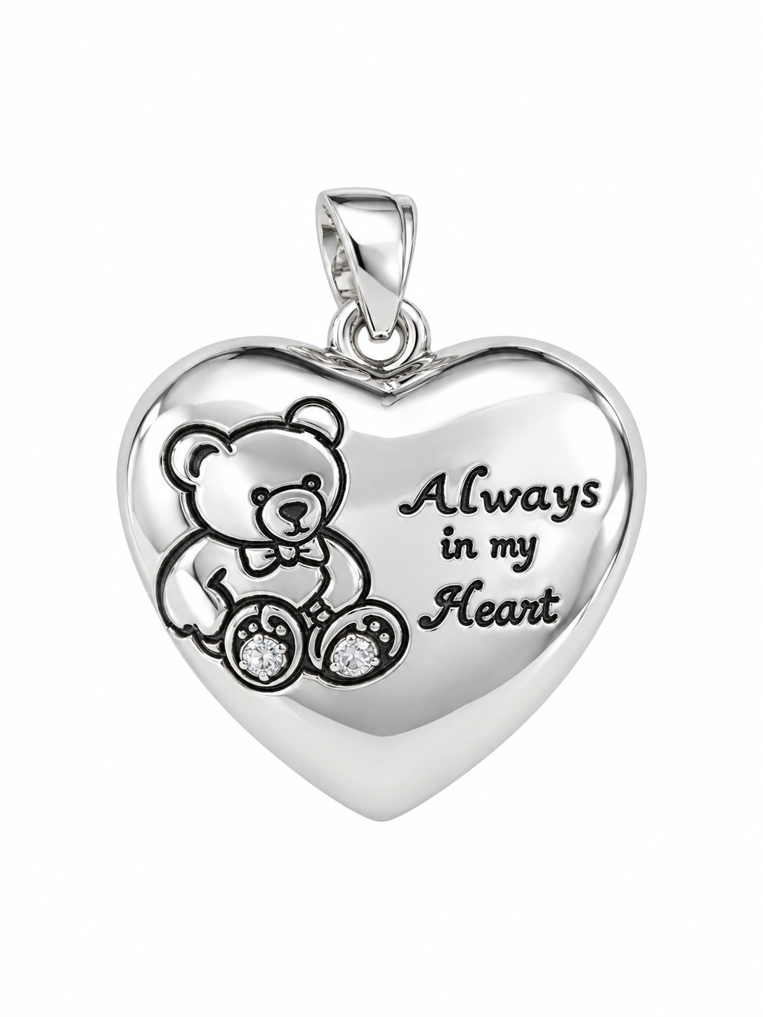 CC Always My Baby, SS Ash Holder Pendant w/18" Chain