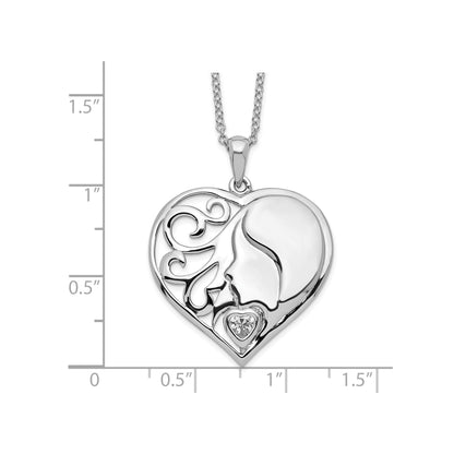 My Daughter, My Heart's Treasure Pendant