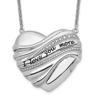 I Love You More Necklace