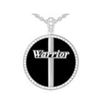 Warrior Black Onyx W/Moissanite Gemstone - deborahjbirdoesdesigns